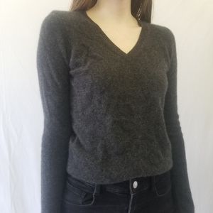 Ann Taylor Cashmere V-Neck Sweater